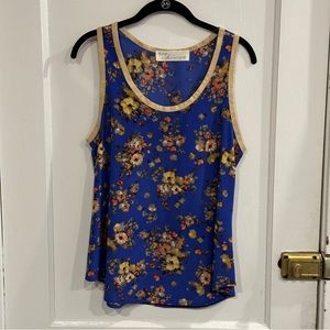 Vintage Havana floral tank, S, GUC